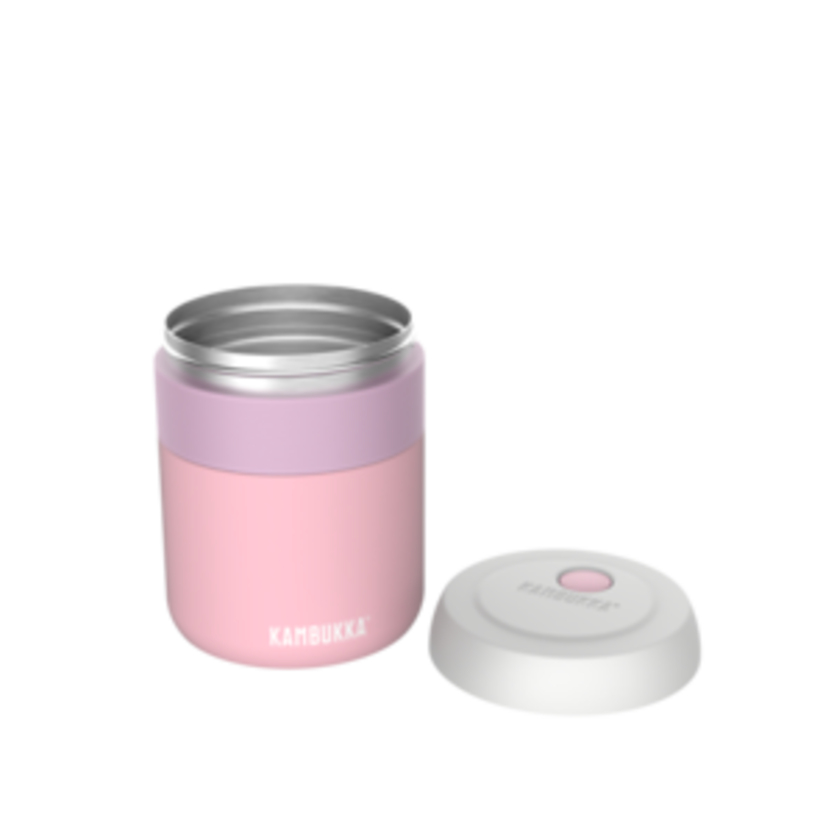 Lunchbox (Thermos) BORA - Rvs - Baby Pink - 600ml