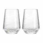 Drinkglas (tumbler) ELIN - Glas - Transparant - Set van 2