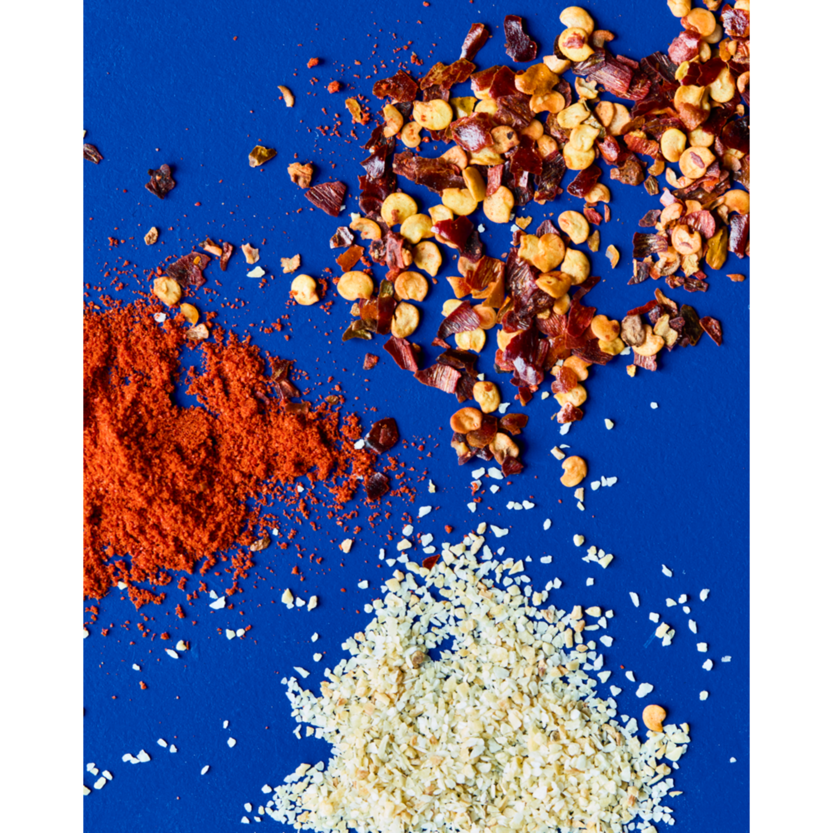 Kruidenset - Chilivlokken, Knoflook en Gerookte paprika - 45gr