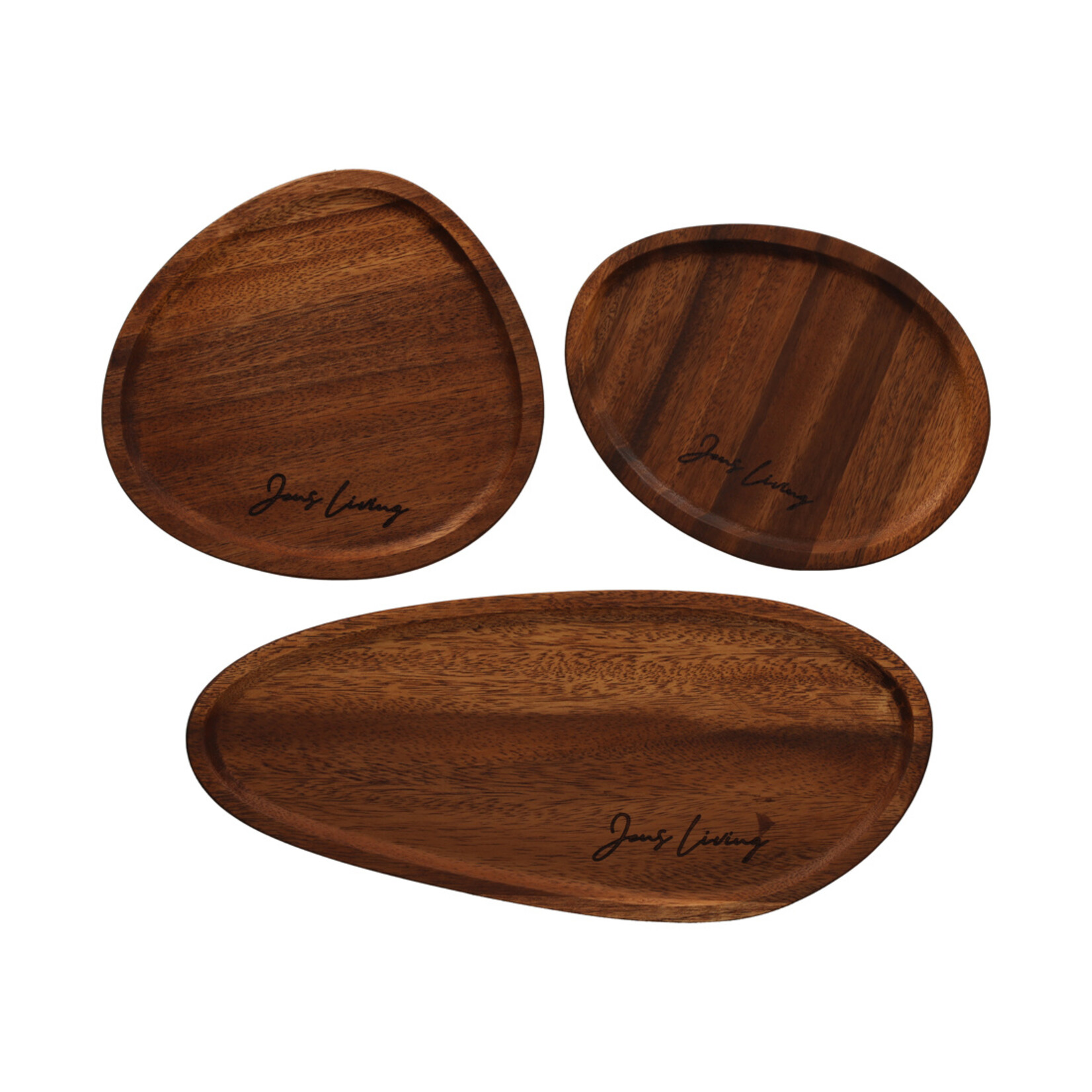 Serveerplank LARGE - Acacia - Bruin