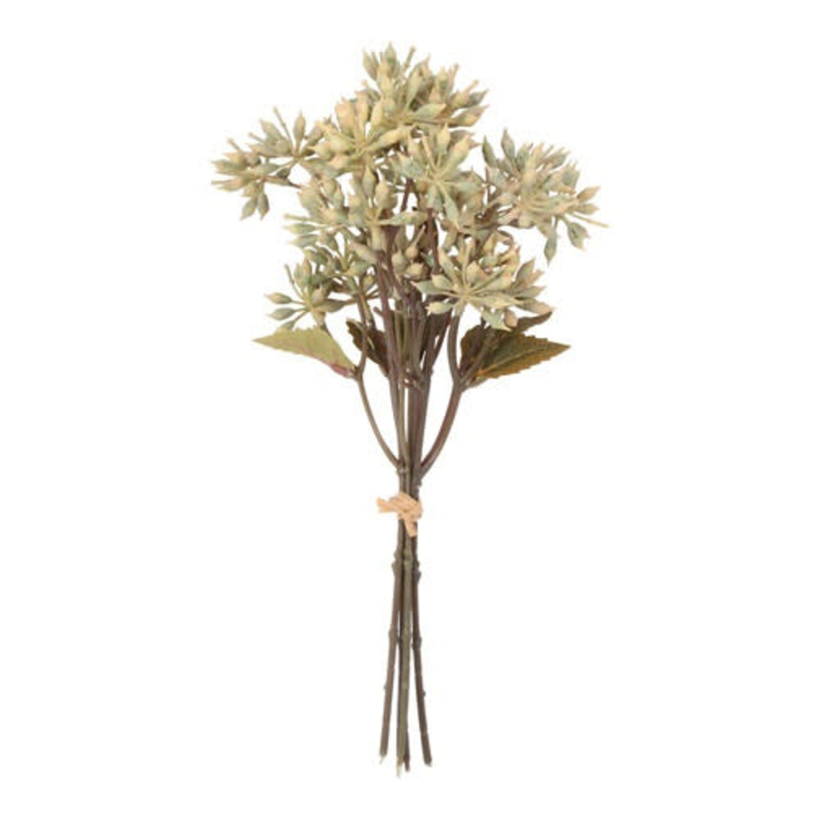Countryfield Kunstbloem "Eucaluptus" - Crème - 32cm