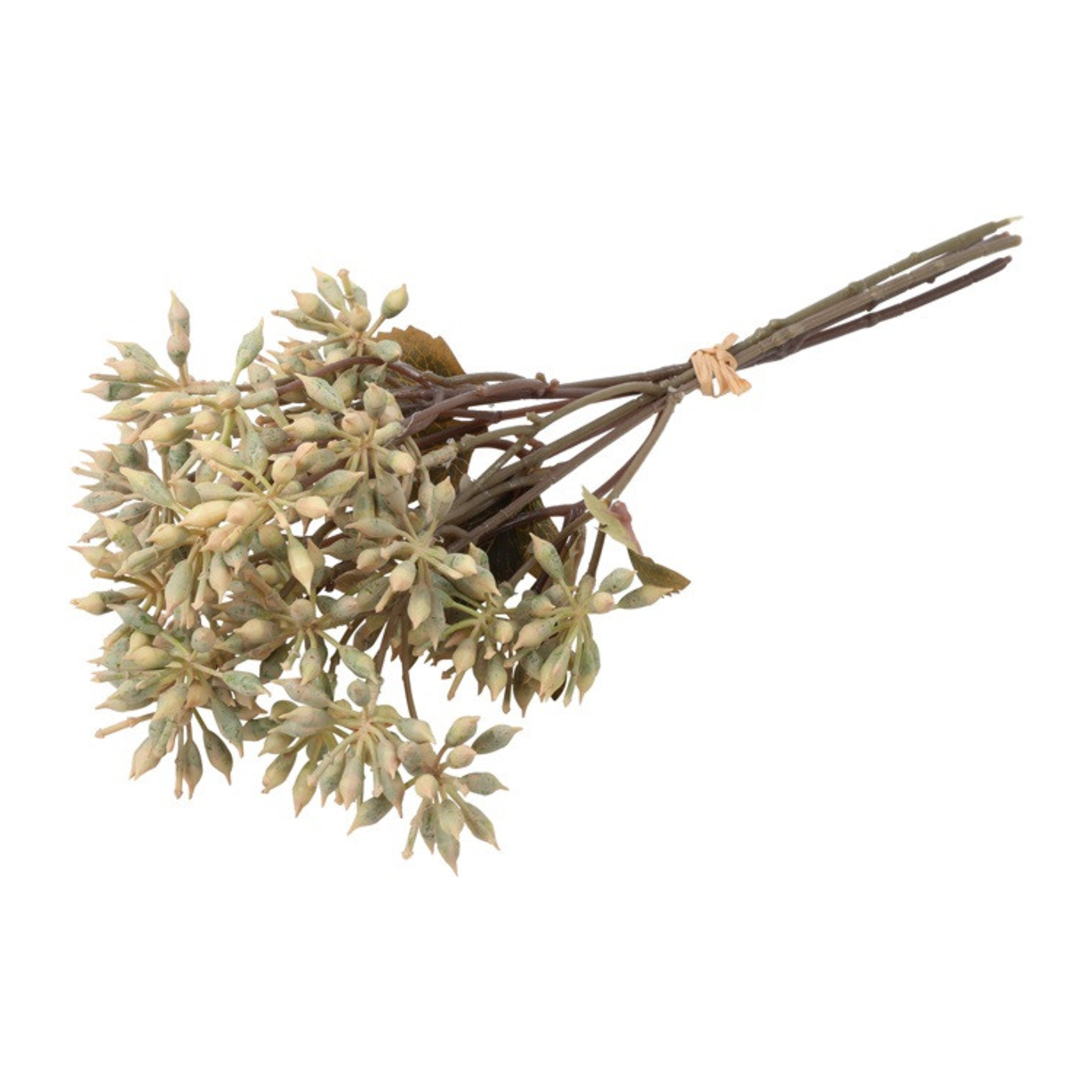 Countryfield Kunstbloem "Eucaluptus" - Crème - 32cm