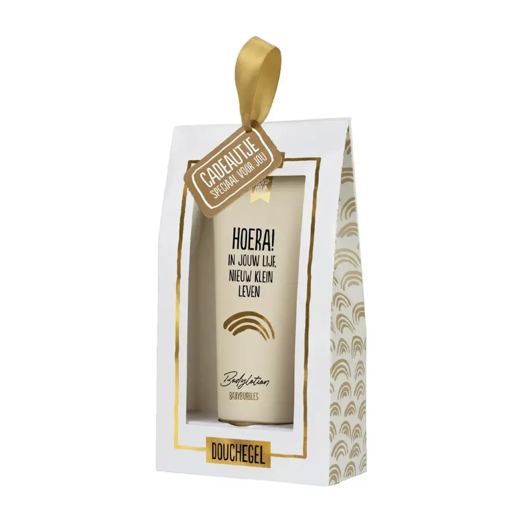Bodylotion in cadeauverpakking - Hoera! In jouw lijf, nieuw klein leven