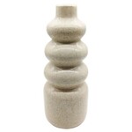 Vaas - Aardewerk - Beige - Ø13,5 x 32,5cm
