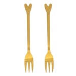 Zusss Vorkjes - Hartje - Goud - Set van 2