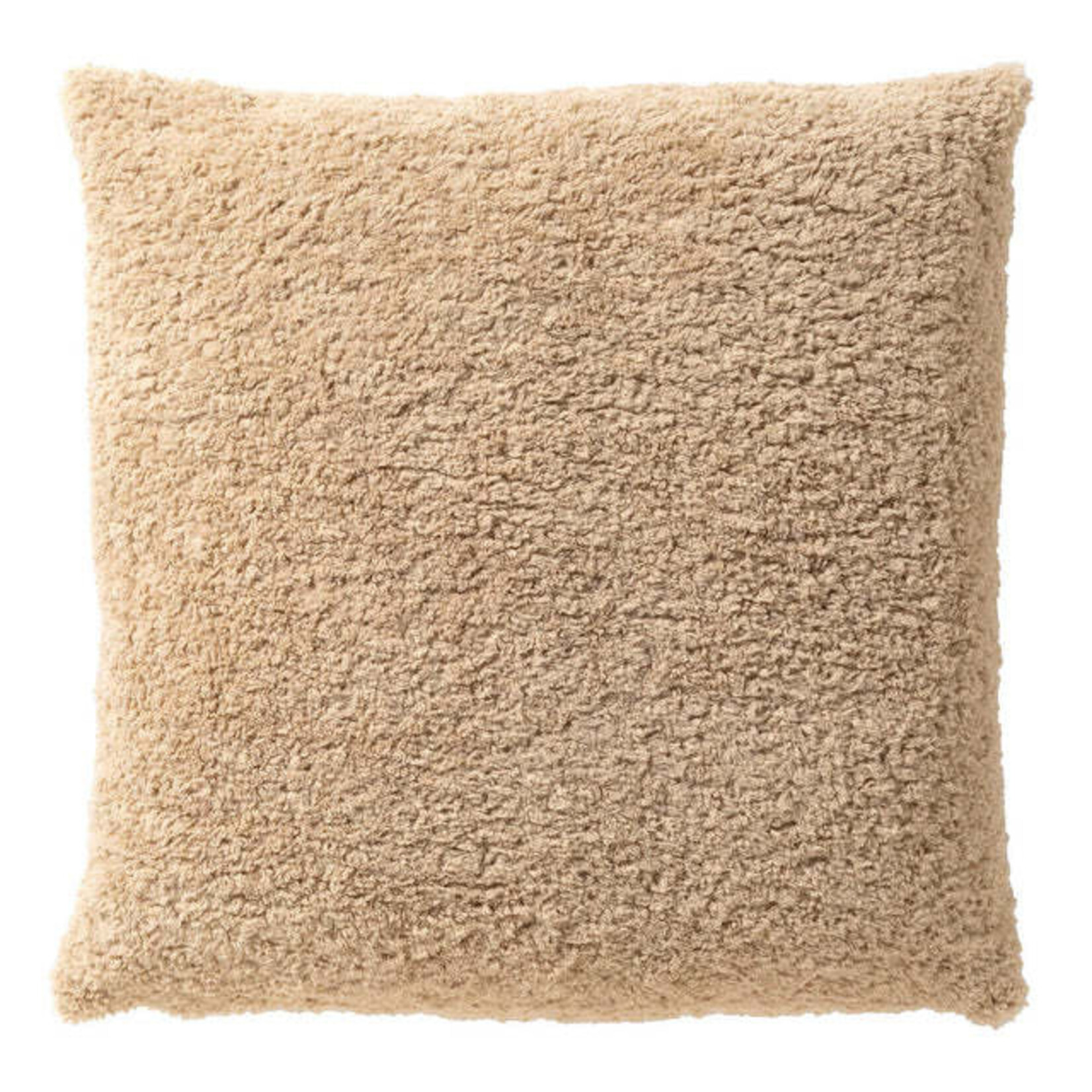 Kussen CARA - Teddy - Whitecap Grey - 60x60cm