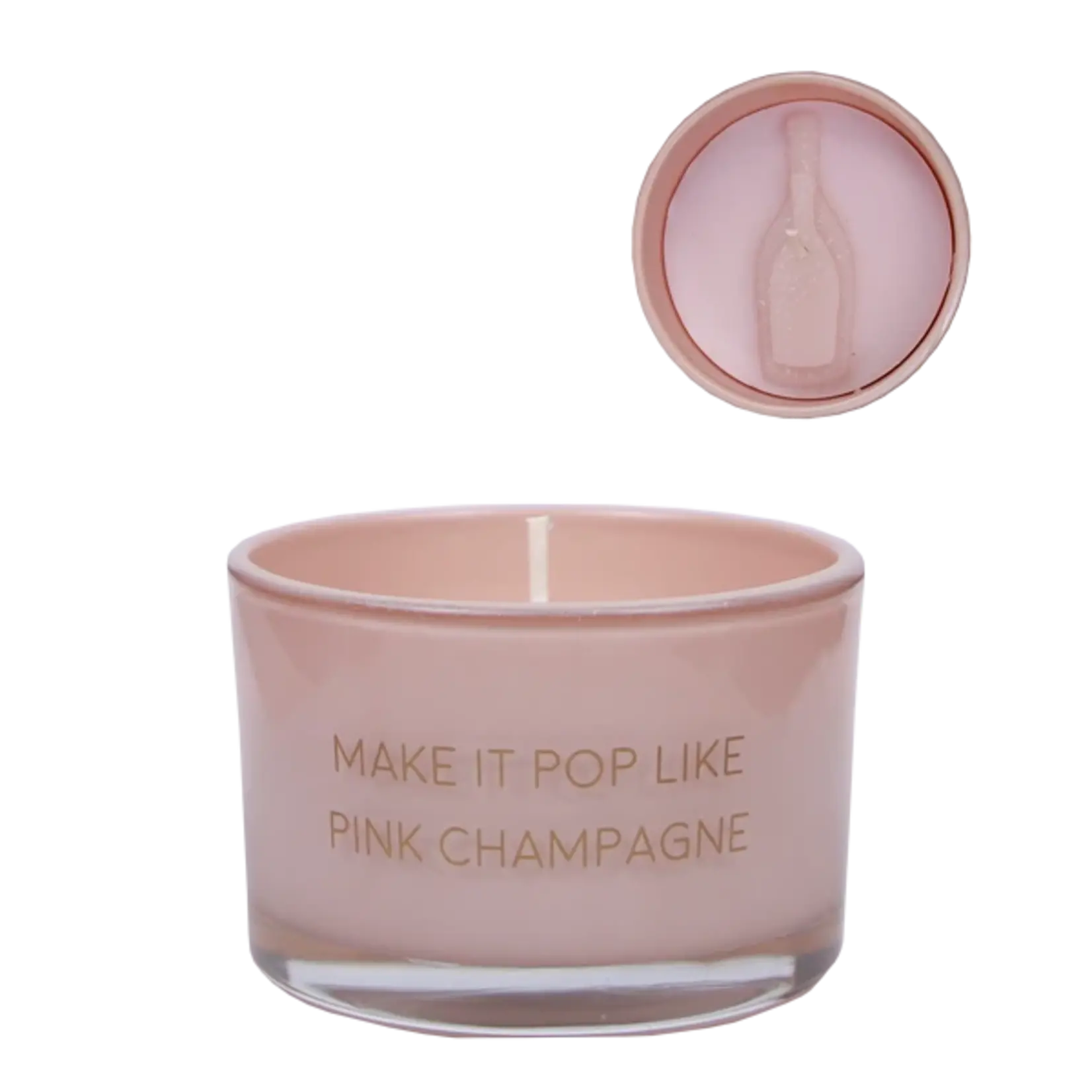 Sojakaars FLES - Make it pop like pink champagne - Green Tea Time