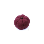 Pompoen - Vilt - Bordeaux - (S) 5 x 4 cm