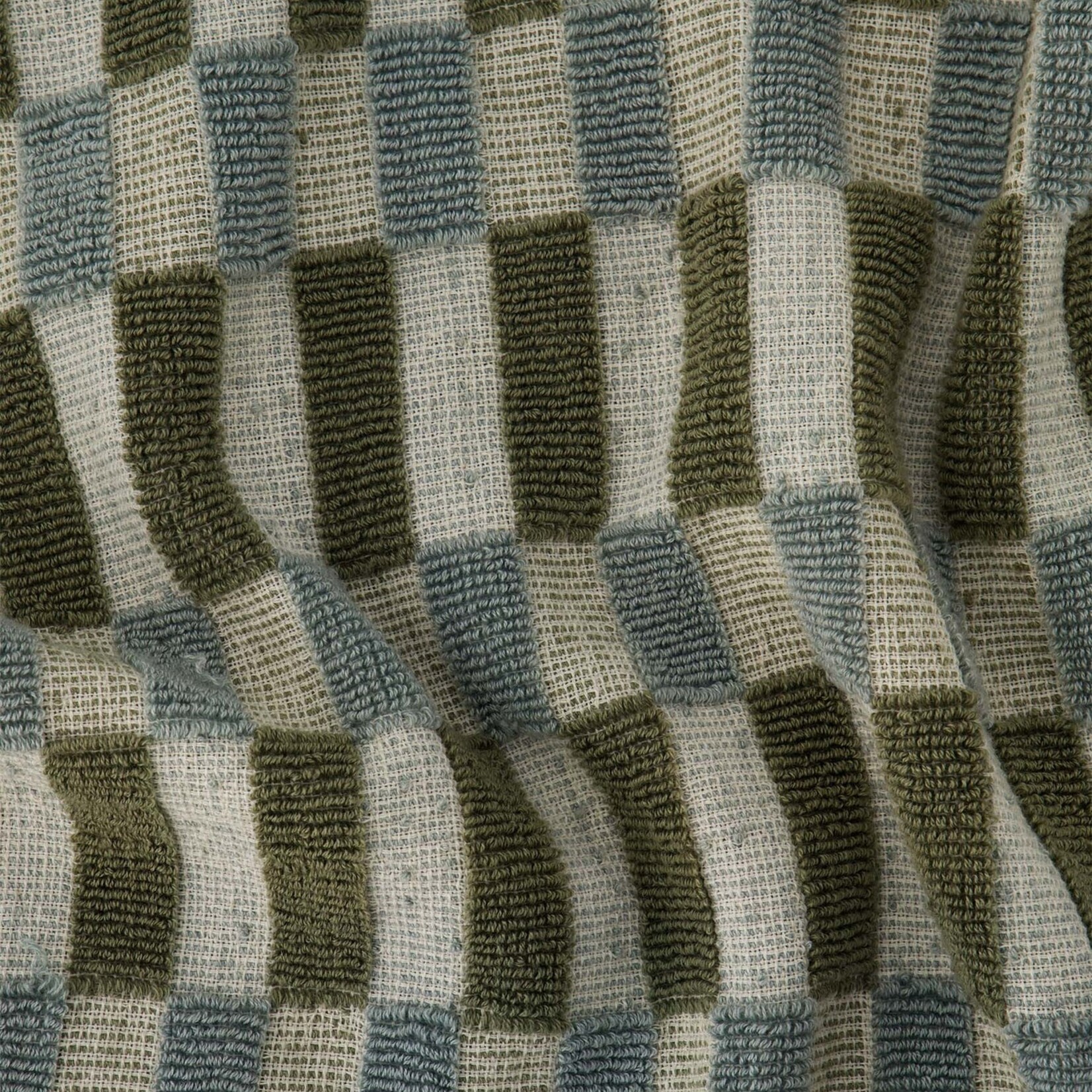 Zusss Handdoeken set - "Jij bent zo leuk" - 100% Katoen - Zand/Grijs/Groen - 50x70cm