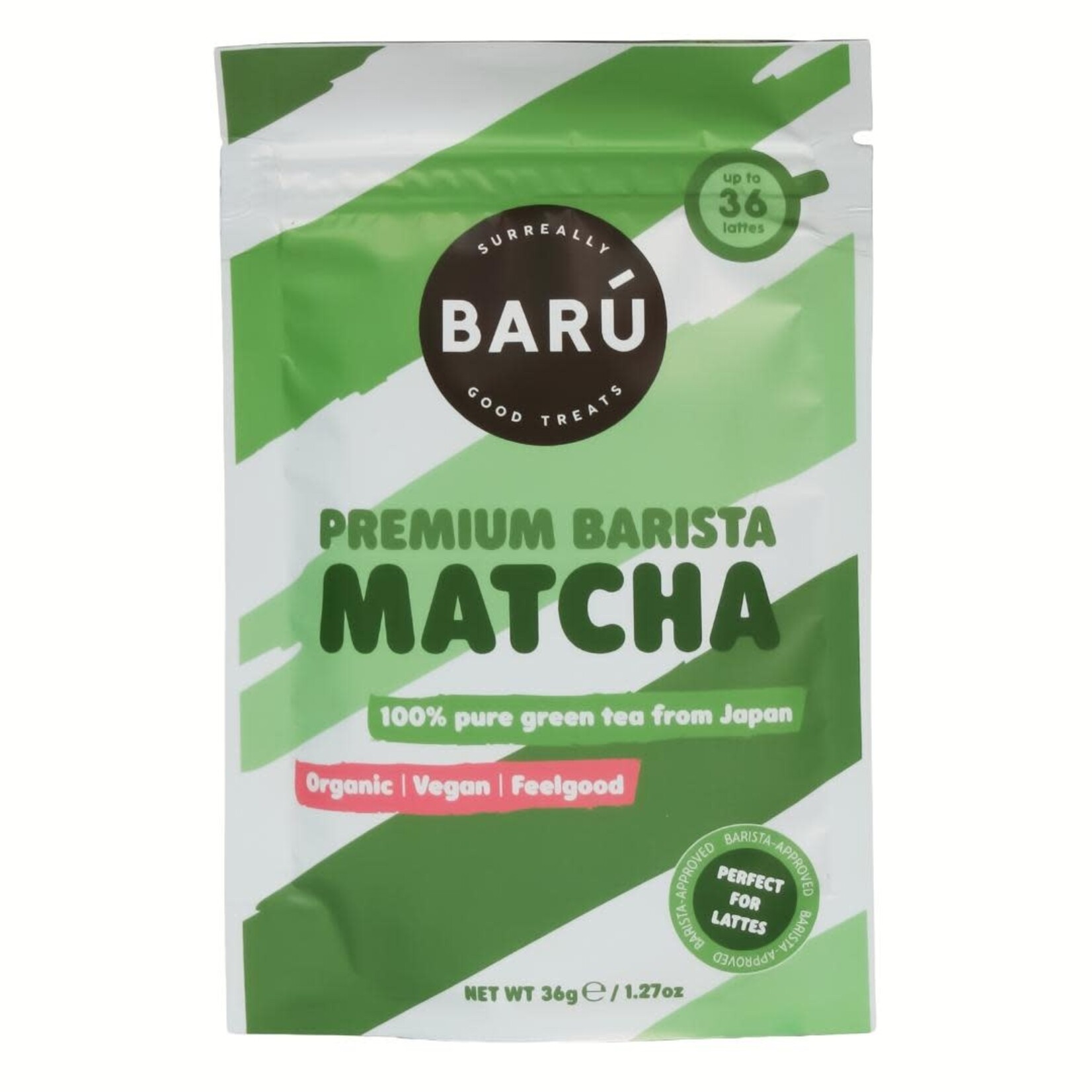 Barú Premium Barista Matcha - Zakje 36g