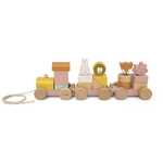 Dierentrein Mrs. Cat - FSC Hout - Roze - 33,5 x 7,5  x 11,5cm