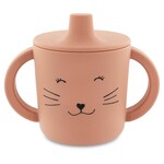 Tuitbeker Mrs. Cat - Siliconen - Roze - 12 x 7,5 x 10cm