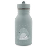 Drinkfles Mr. Shark - RVS/Polyester - Grijs - 350ml