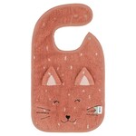 Slabbertje Mrs. Cat - Biologisch katoen - Roze - 44x26cm