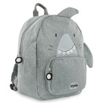 Rugzak Mr. Shark - Stof - Grijs - 31x23x13cm