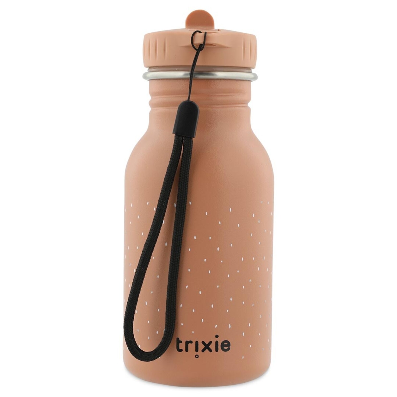 Drinkfles Mrs. Cat - RVS/Polyester - Roze - 350ml