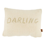 Zusss Kussen Teddy - "Darling" - 100% Polyester - Zand - 35x25cm
