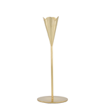 Zusss Kandelaar hartje - Metaal - Goud - (M) 19x7cm