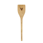 Zusss Spatel HARTJE - Hout - Naturel - 27,5 x 6cm