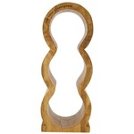 Zusss Wijnrek - Hout - Naturel - 36 x 14cm