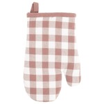 Ovenwant GINGHAM - 100% katoen - Roze - 28x18cm