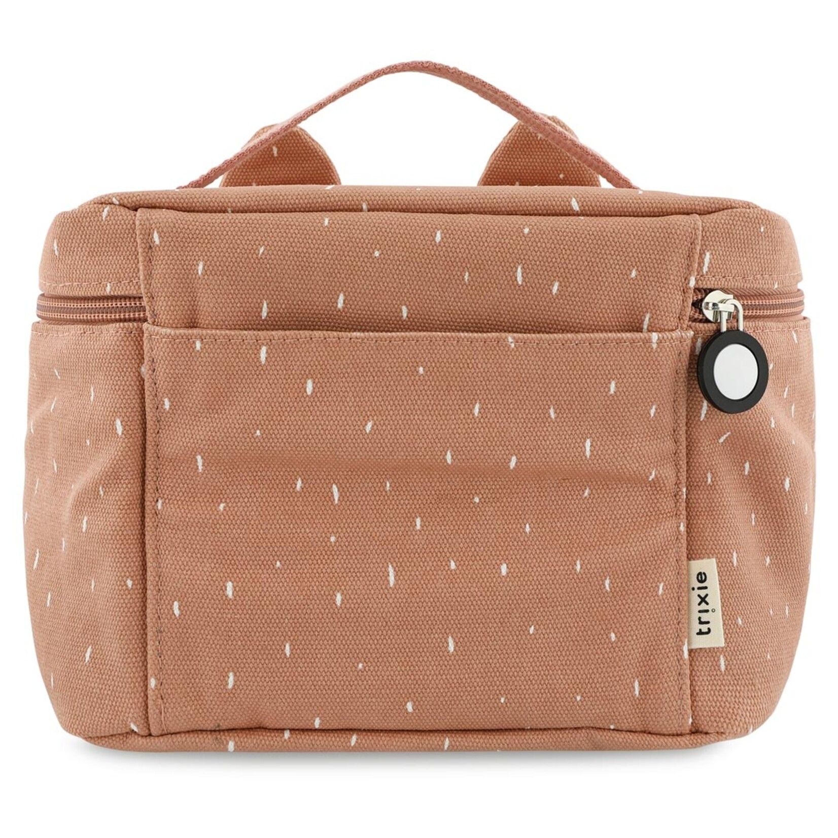 Lunchtas Mrs. Cat - Thermisch - Katoen/Peva - Roze - 21x14x14cm