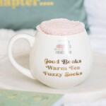 Mok (Thee) met sokken - Keramiek - Wit, Goud, Roze