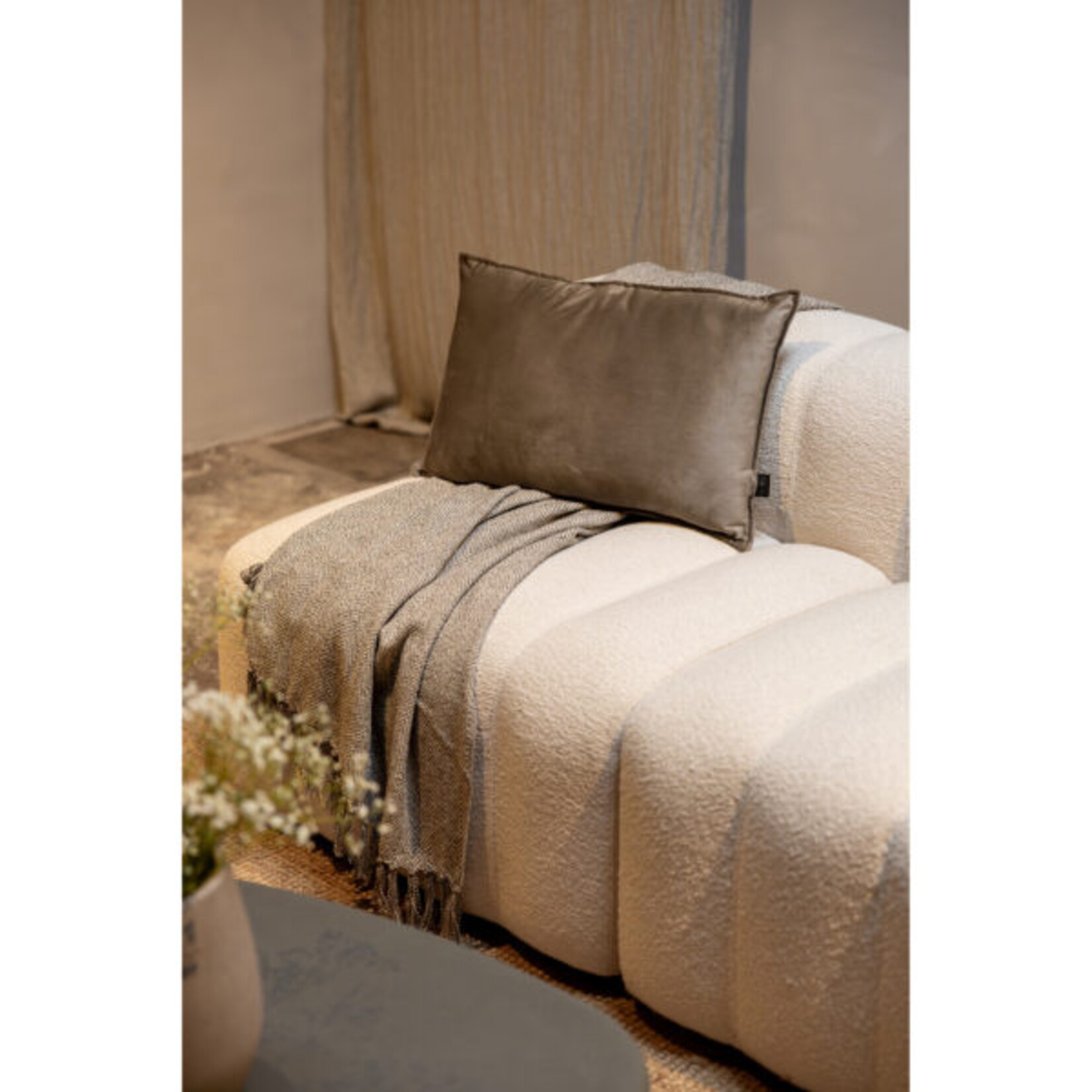 Warmtekussen - RPET - Taupe - 60X40cm