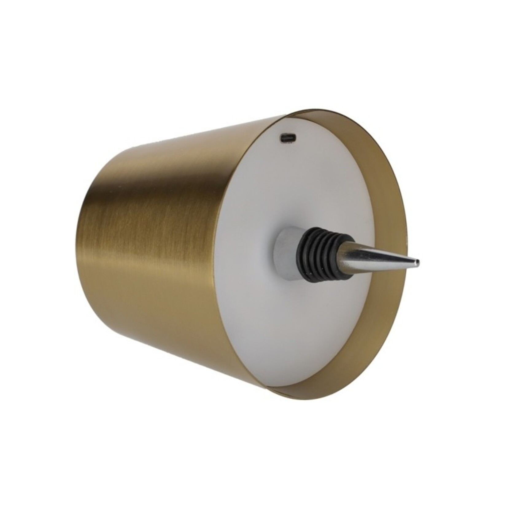 Bottle light LED - Zink - Goud - Ø11 x 14,5cm