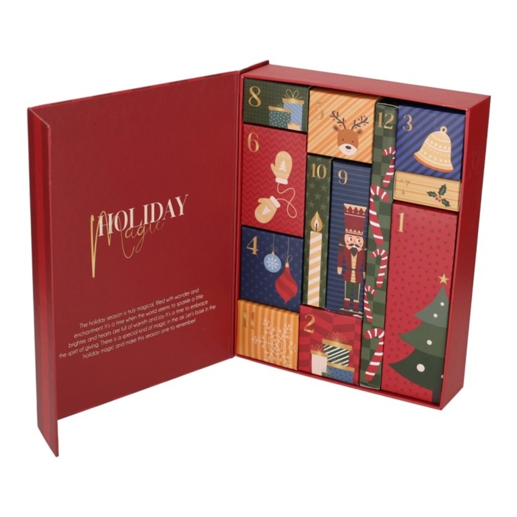 Adventskalender SCENT OF JOY -  19,8 x 5 x 24 cm