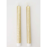 Zusss Dinerkaars - LED - Goud - Ø2,1 x 21,55cm - Set van 2