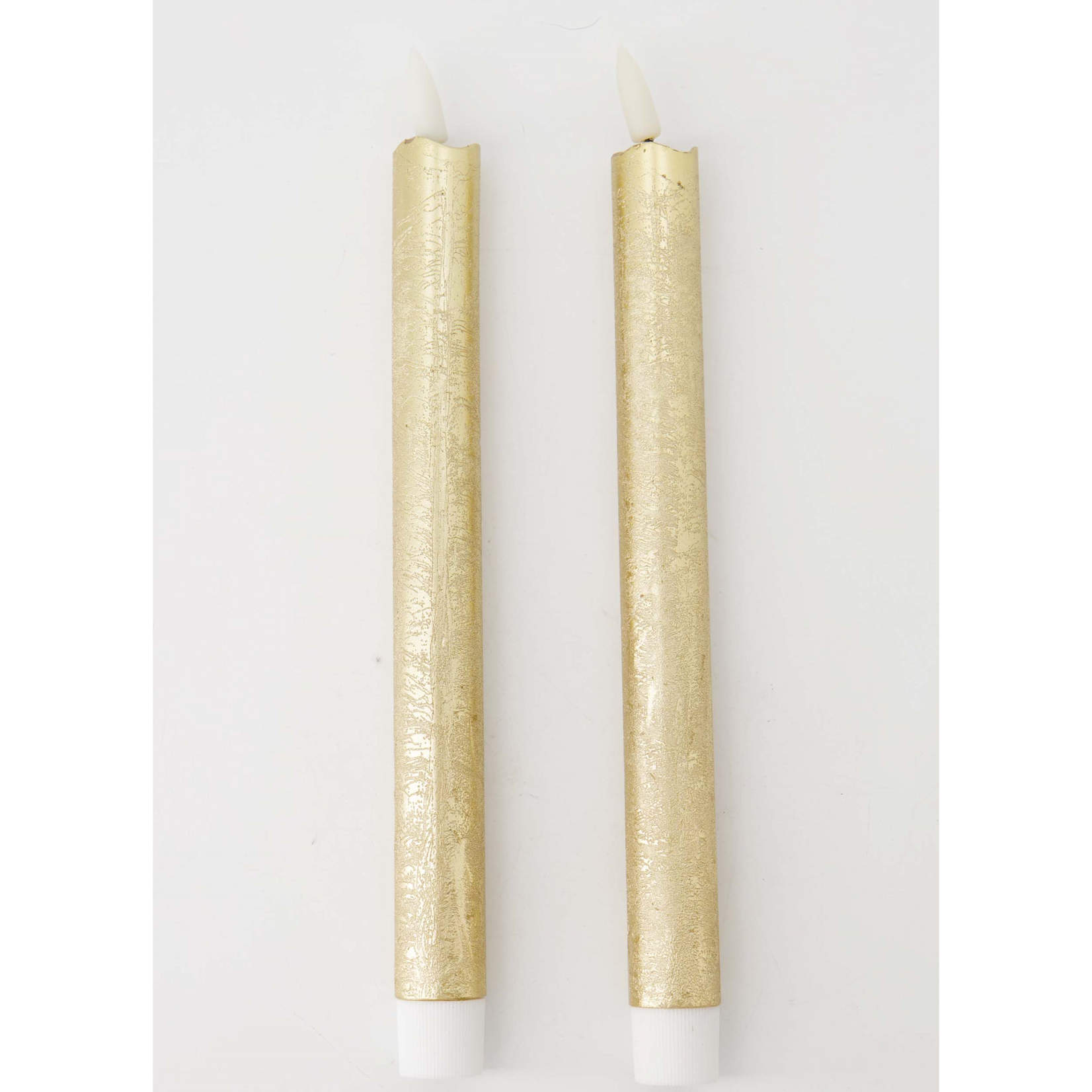 Zusss Dinerkaars - LED - Goud - Ø2,1 x 21,55cm - Set van 2