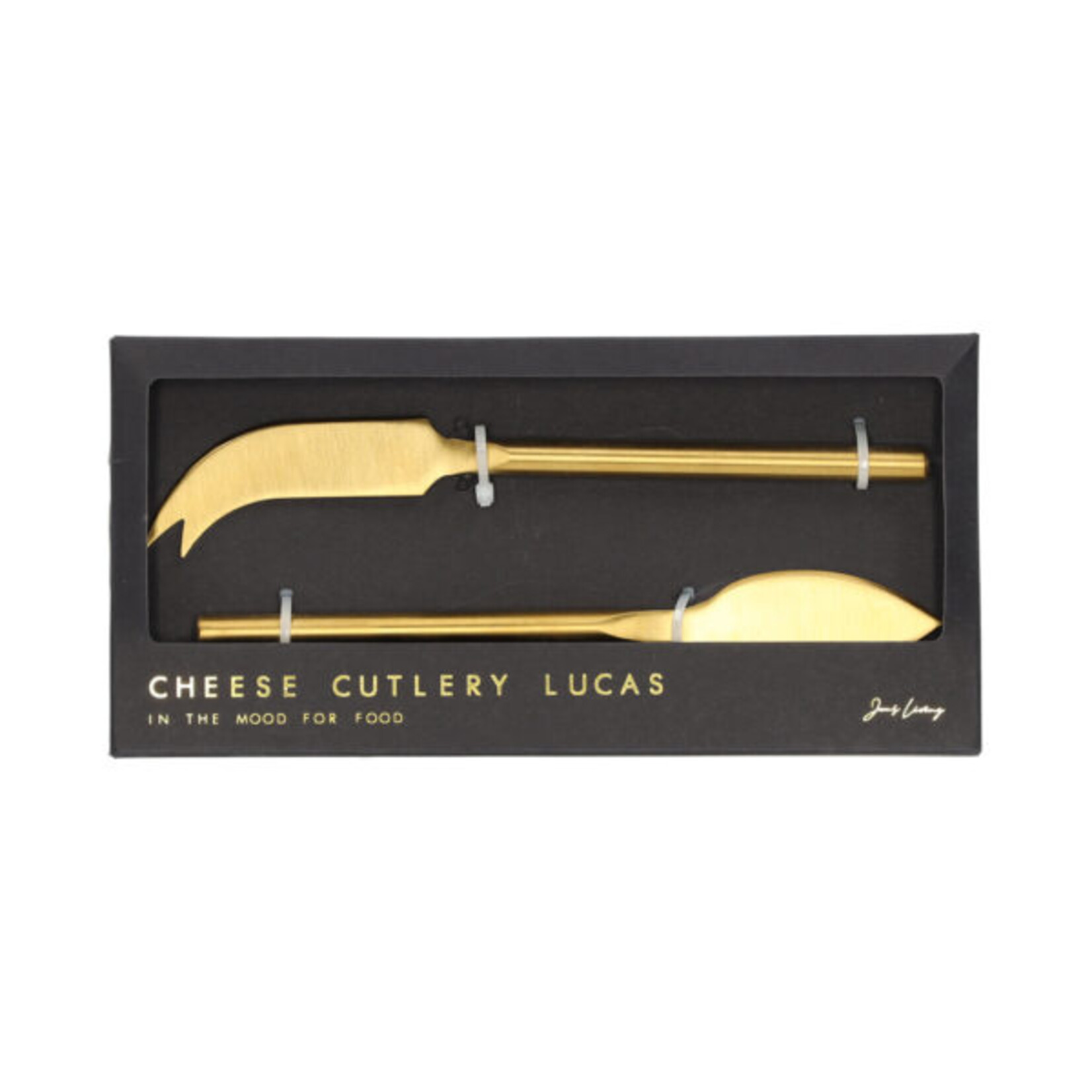 Kaasbestek LUCAS - Roestvrij staal - Goud
