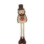 Egel met cadeau - Staand (uitrekbaar) - Stof - Beige/Bruin - (L) 109cm