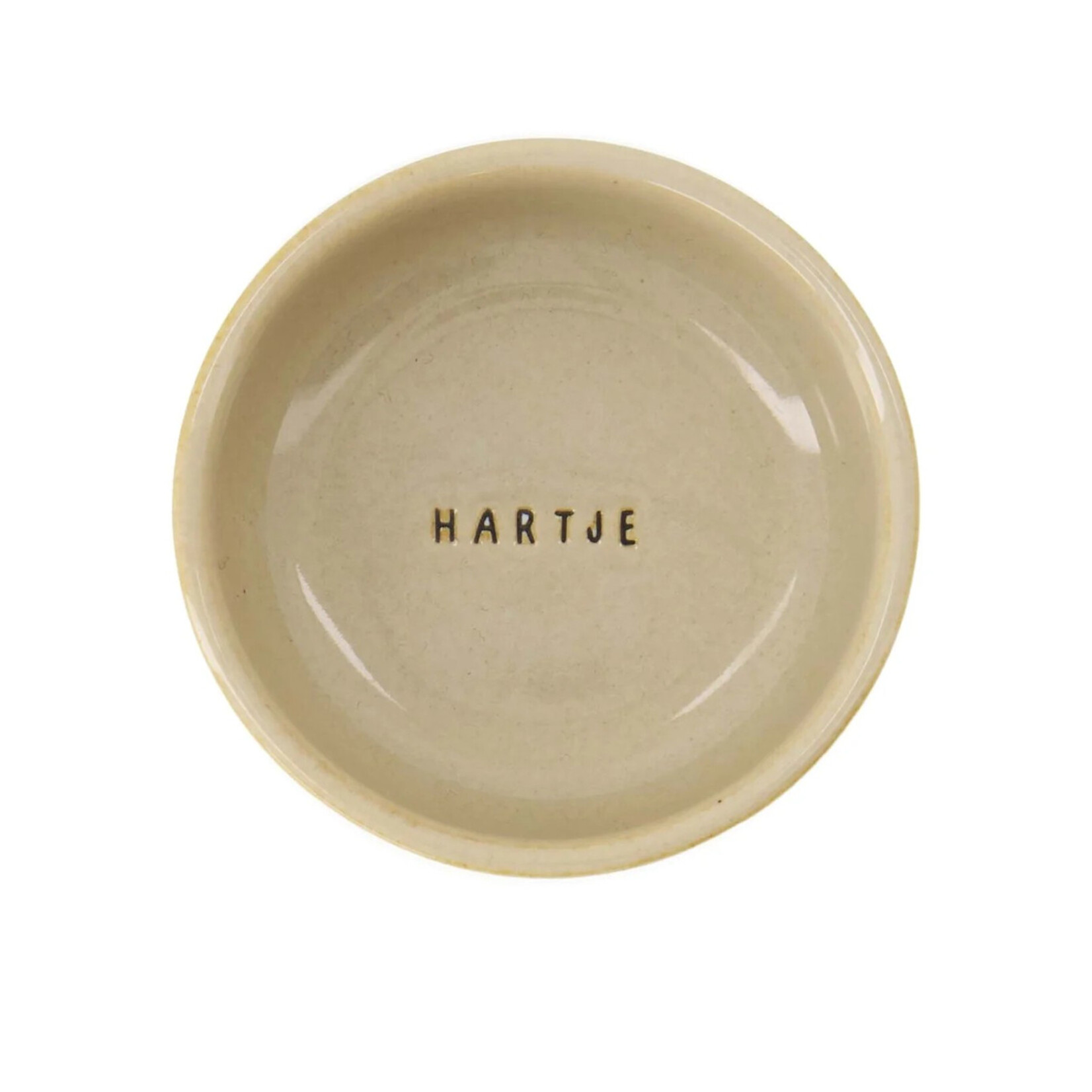 Zusss Dipschaaltje - "Hartje" - Zand - ∅8x3cm