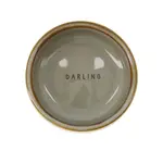 Zusss Dipschaaltje - "Darling" - Grijsblauw - ∅8x3cm