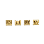 Räder Kaartenstandaard - Metaal - Goud -  4 Designs