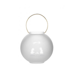 Räder Lantaarn kerststal - Glas - Frosted Wit - Ø18x17cm