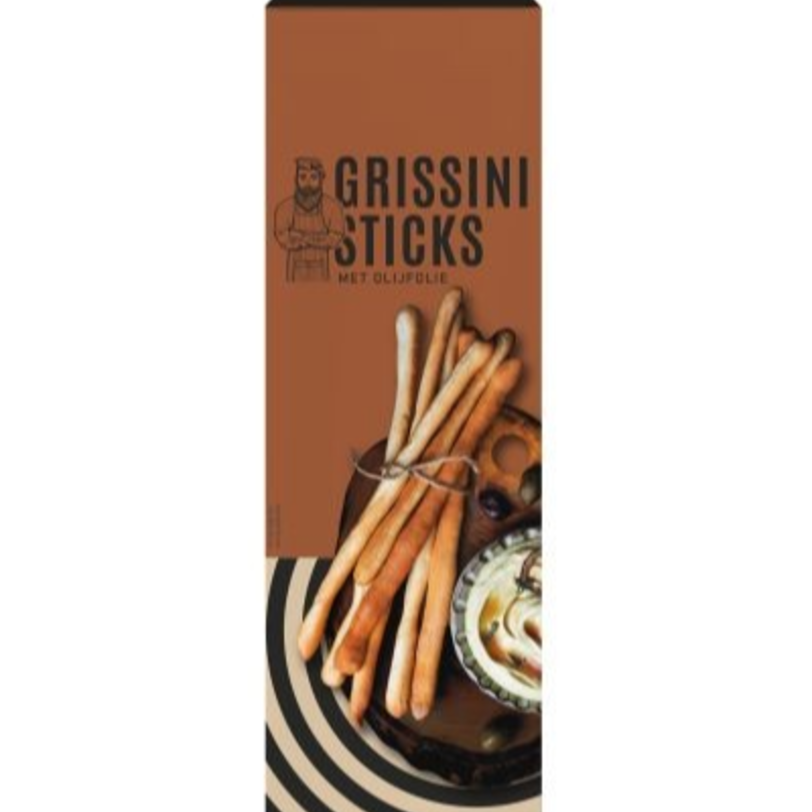 Grissini ROBUUST - Olijfolie - 125gr