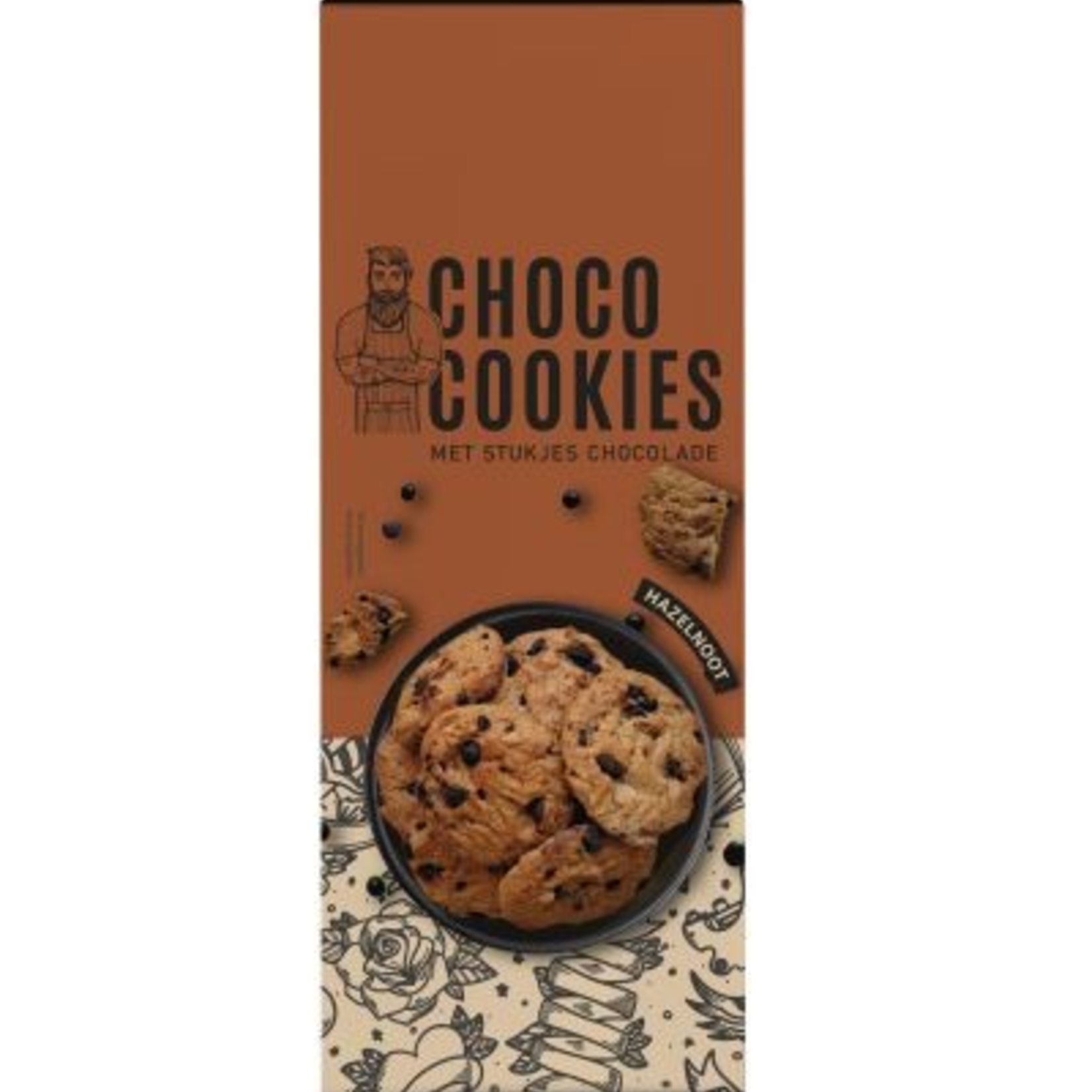 Cookies ROBUUST - Hazelnoot & Chocolade - 135gr
