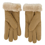 Zusss Handschoenen met zachte binnenkant - 100% leer - Bruin