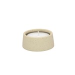 Theelichthouder TIRZA - Keramiek - Naturel - (L) Ø8 x 3,5 cm