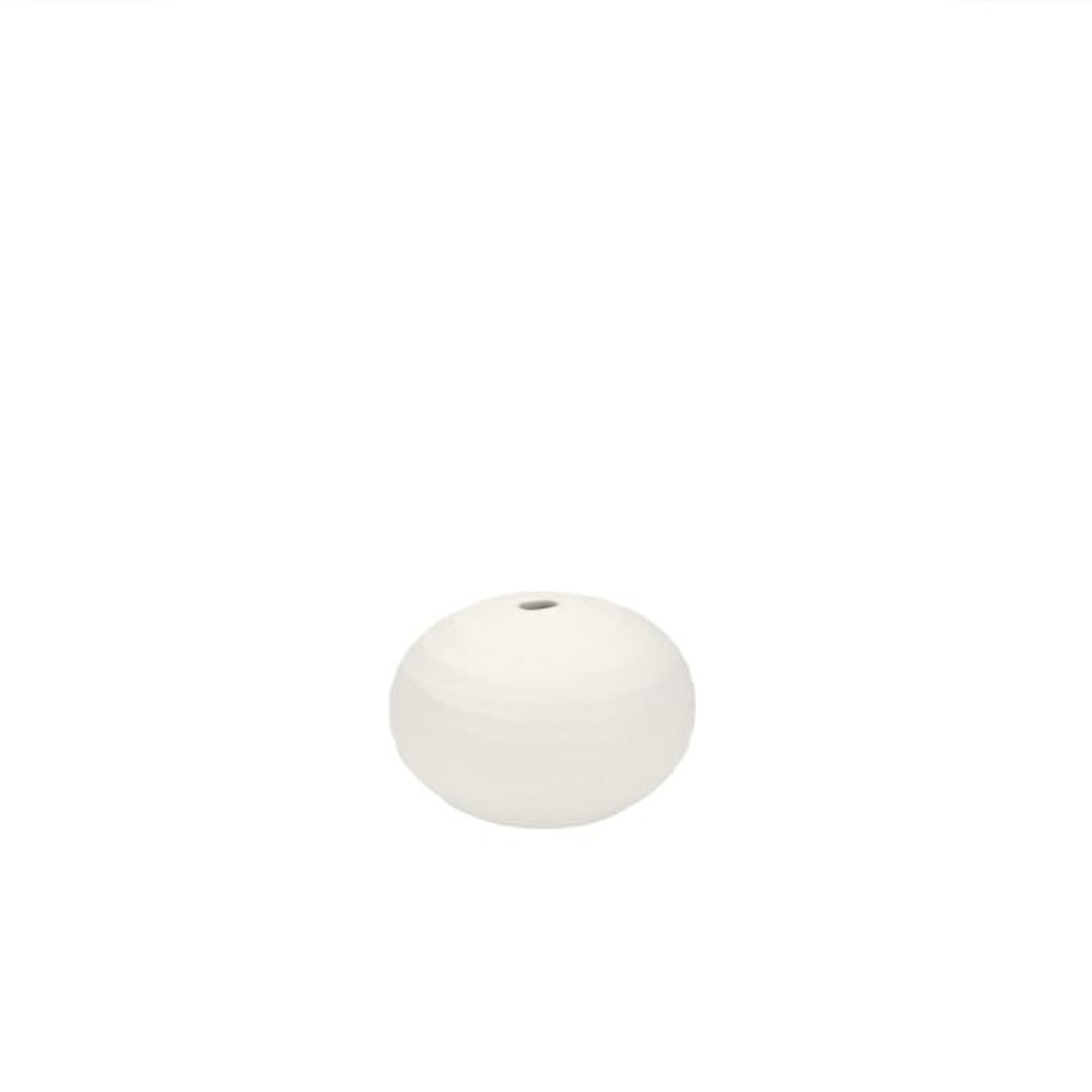 Vaasje MOLLY - Keramiek - Naturel - Ø8,5 x 5,4 cm