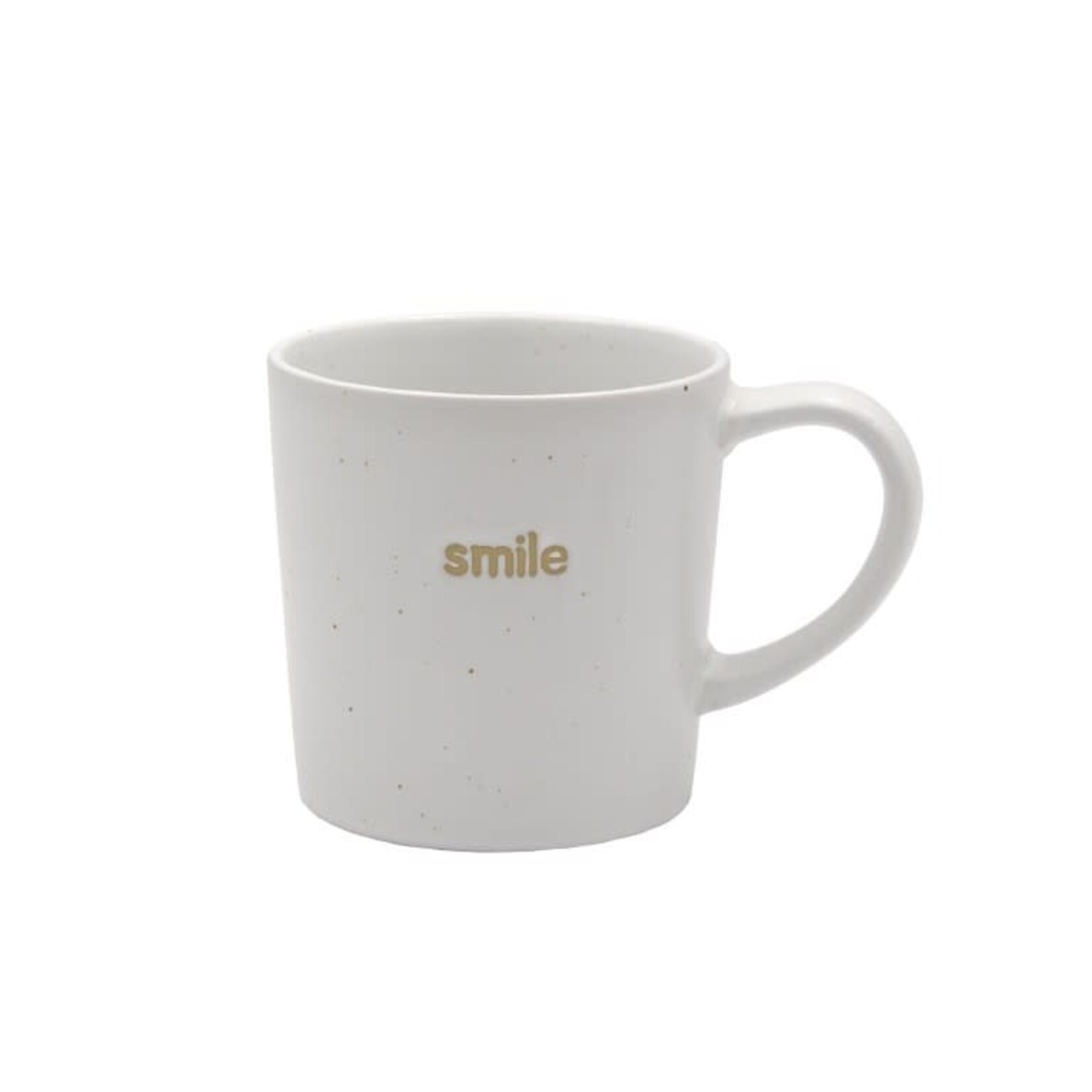 Mok MORRIS "Smile" - Keramiek - Wit - 9,2 x 9 x 9 cm
