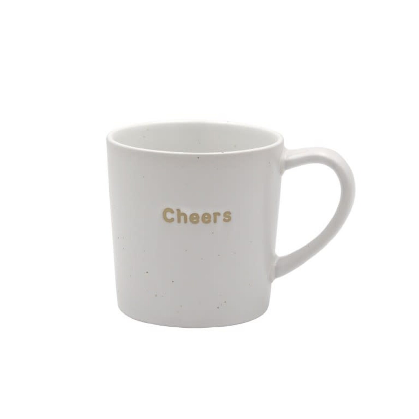 Mok MORRIS "Cheers" - Keramiek - Wit - 9,2 x 9 x 9 cm