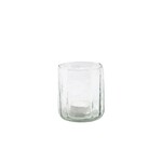 Theelichthouder TIM - Glas - Transparant - (L) 8 x 10 cm