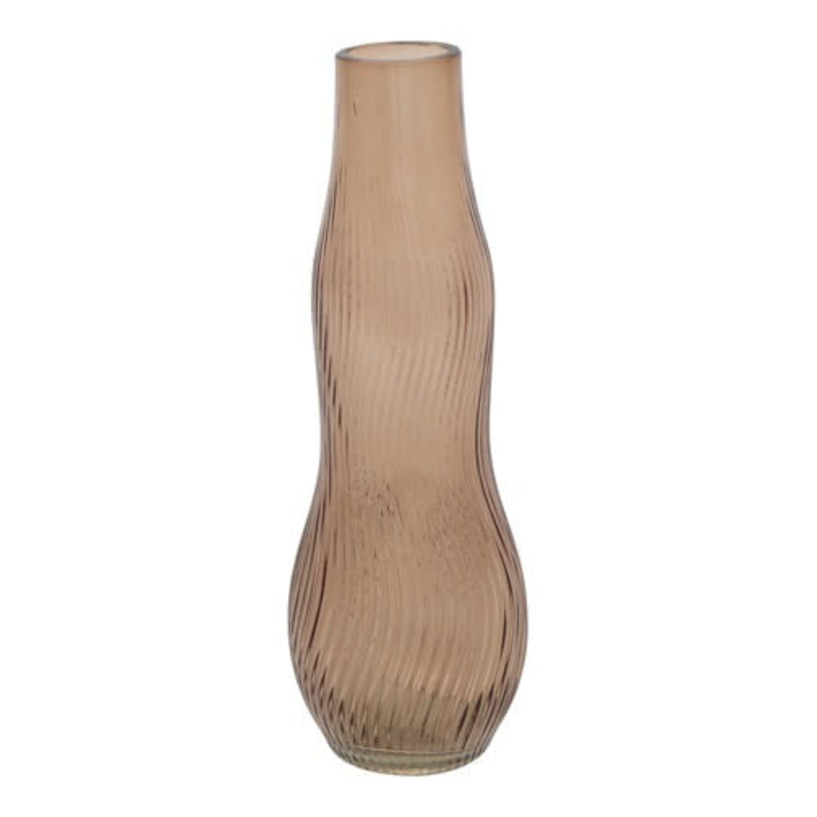 Vaas ESLI - Glas - Bruin - (S) Ø11 x 32cm