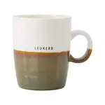 Zusss Mok (Thee) - "Leukerd" - Wit/Donkergroen - ∅8x10cm