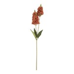 Kunstbloem - Kunststof - Rood - 10 x 7 x74cm