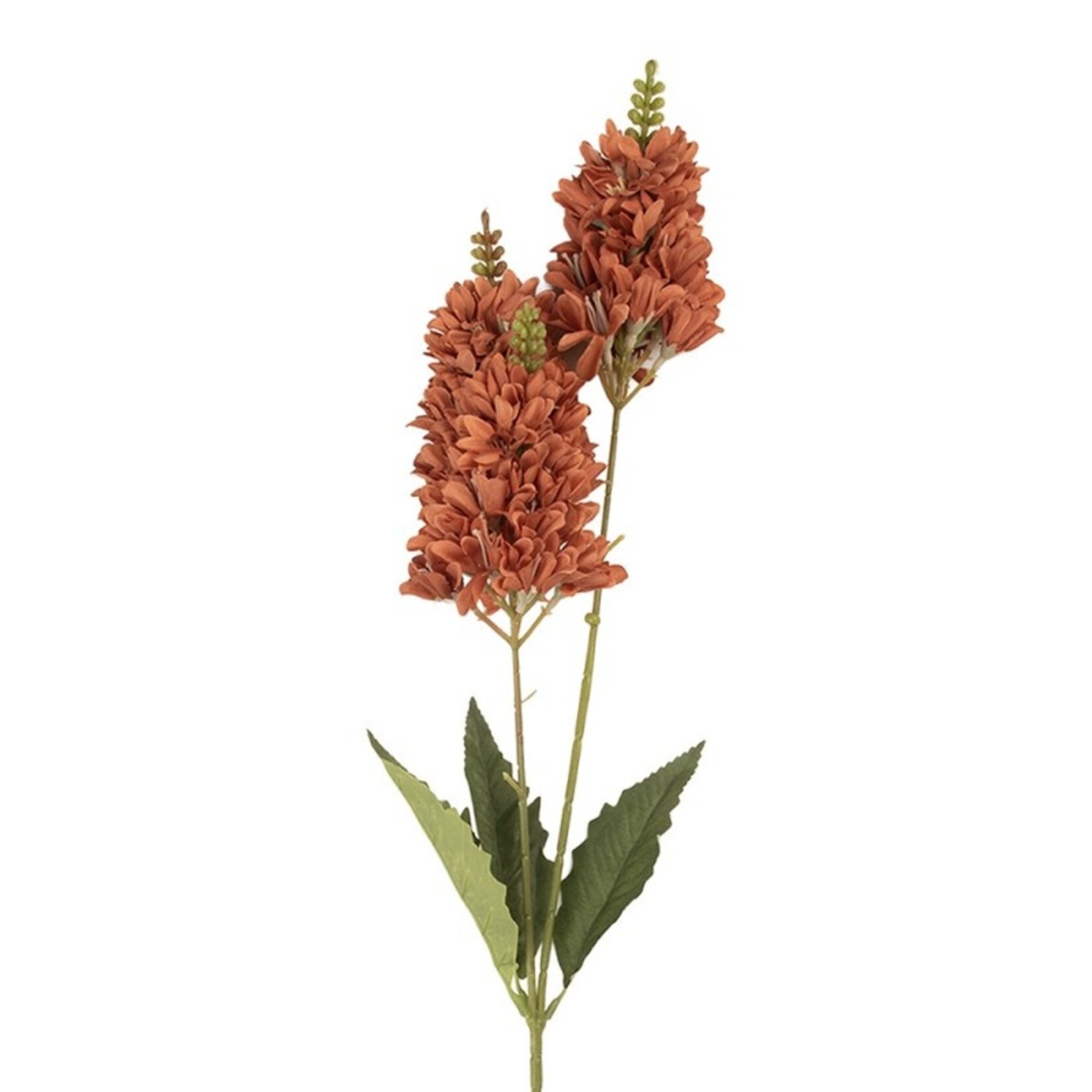 Kunstbloem - Kunststof - Rood - 10 x 7 x74cm